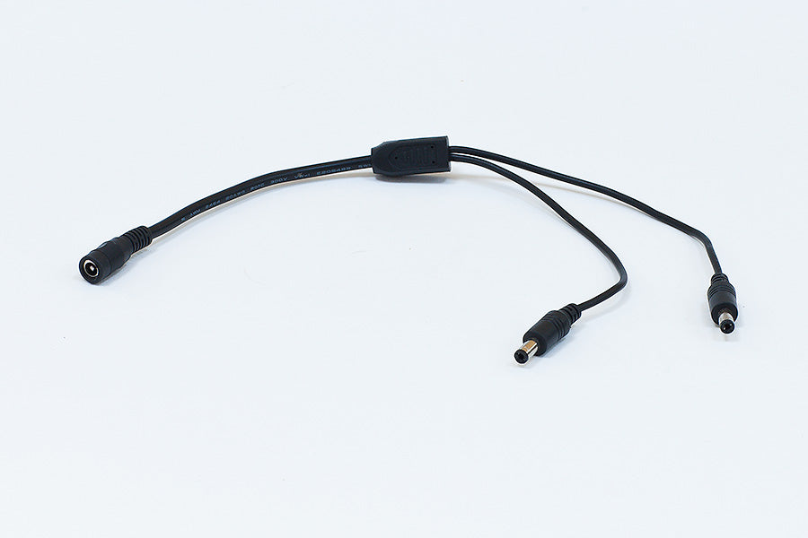 5.5 x 2.1mm barrel connectors - DC Power Splitter