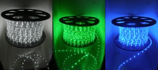 LED Rope Lights (Blue/Green/Purple/White)